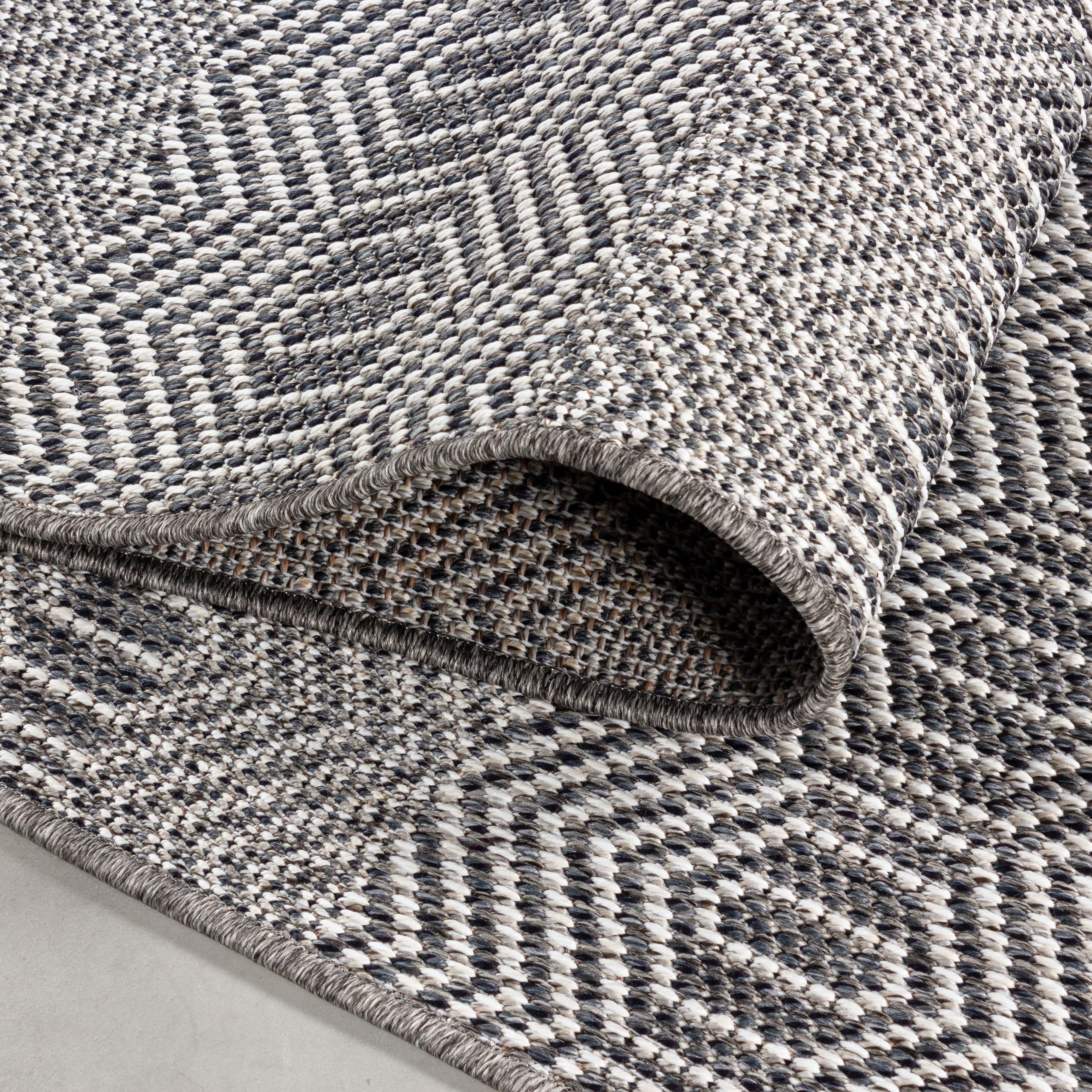 ARUBA - Tapis intérieur / extérieur à motif contemporain gris - ARU4903GRI ARUBA