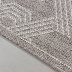 ARUBA - Tapis intérieur / extérieur à motif graphique gris - ARU4904GRI ARUBA
