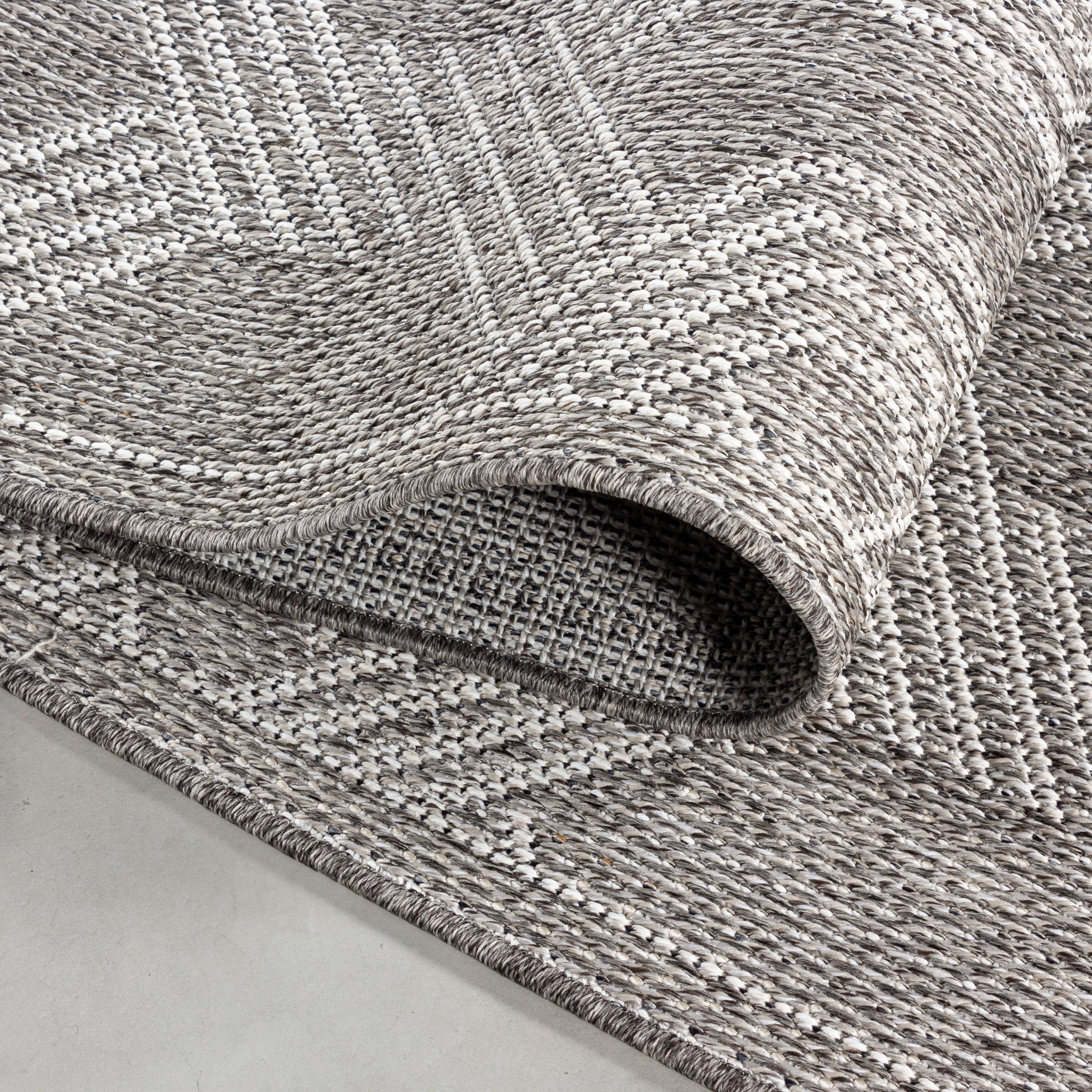 ARUBA - Tapis intérieur / extérieur à motif graphique gris - ARU4904GRI ARUBA