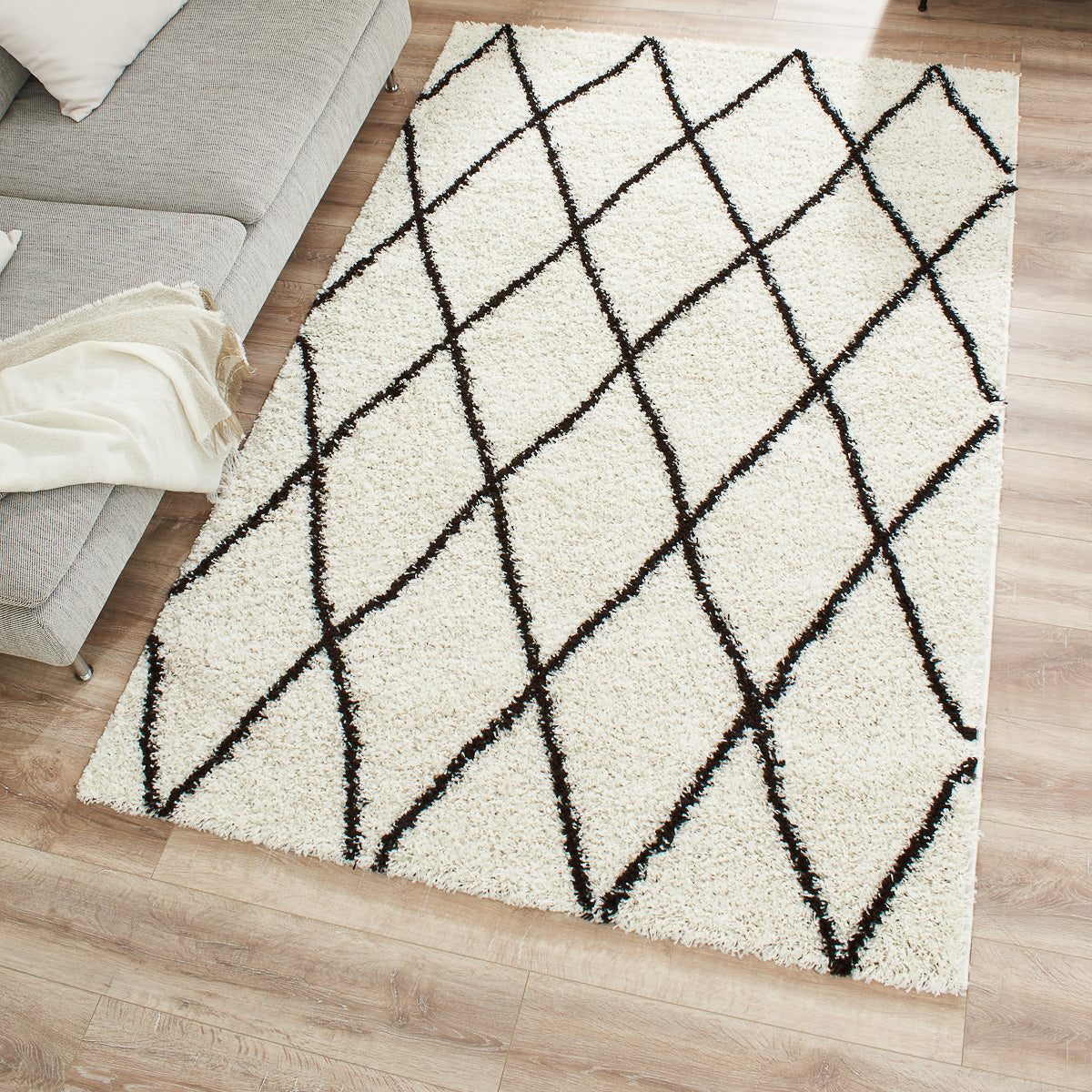 Tapis berbère - Crème - Collection Asma ASMA