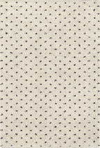 Tapis berbère en polypropylène crème et brun : ASM600CRE ASMA