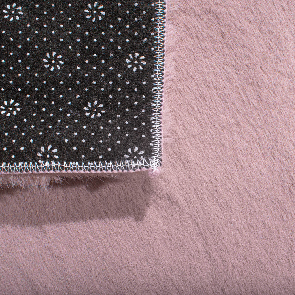 Tapis super doux rose : AVA291ROS AVA