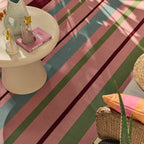AZUR - Tapis rose pour terrasse et jardin - AZU701ROS AZUR