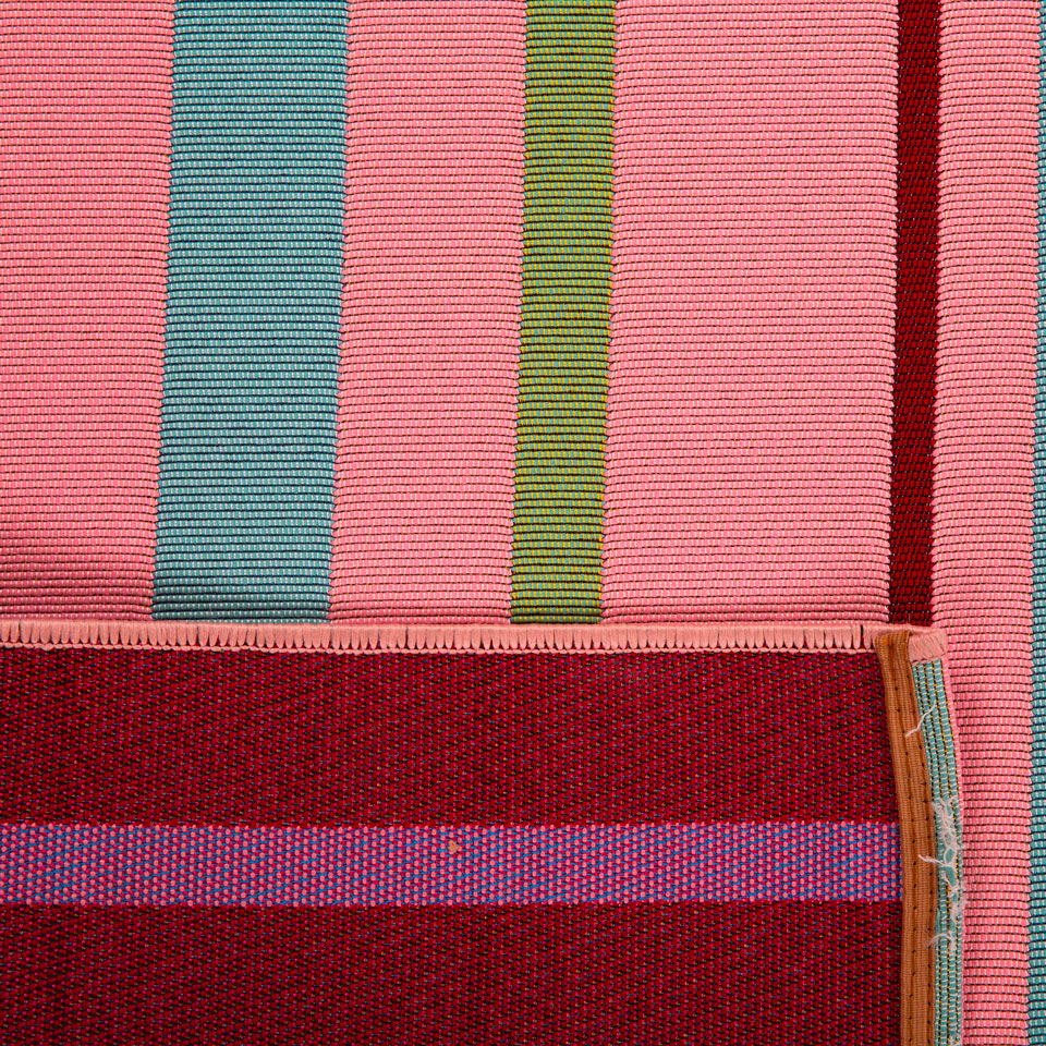 AZUR - Tapis rose pour terrasse et jardin - AZU701ROS AZUR