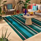 AZUR - Tapis vert pour terrasse et jardin - AZU701VER AZUR