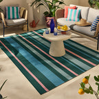 AZUR - Tapis vert pour terrasse et jardin - AZU701VER AZUR