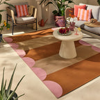 AZUR - Tapis beige pour terrasse et jardin - AZU702BEI AZUR