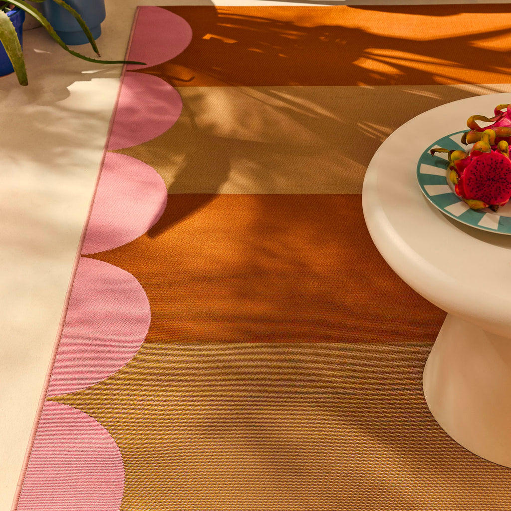 AZUR - Tapis beige pour terrasse et jardin - AZU702BEI AZUR