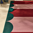 AZUR - Tapis rouge pour terrasse et jardin - AZU702ROU AZUR