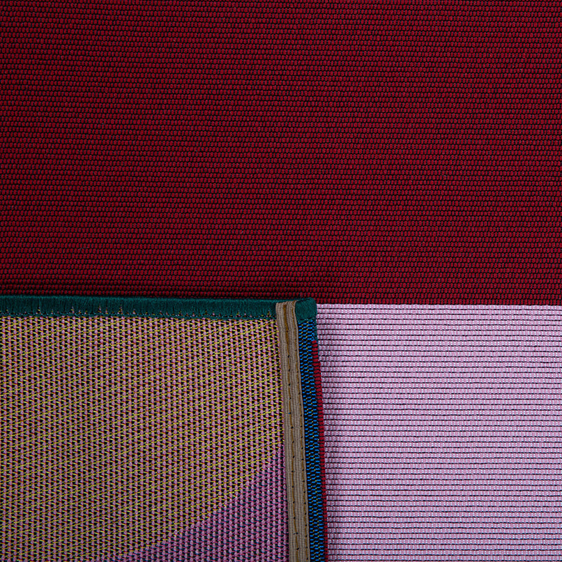 AZUR - Tapis rouge pour terrasse et jardin - AZU702ROU AZUR