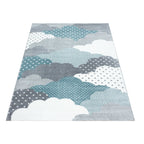 BAMBI - Tapis enfants à motif nuage bleu - BAM0820BLE BAMBI