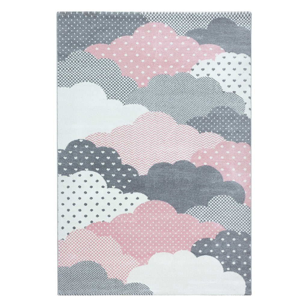 BAMBI - Tapis enfants à motif nuage rose - BAM0820ROS BAMBI