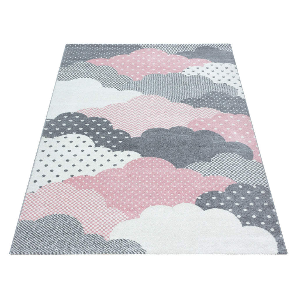 BAMBI - Tapis enfants à motif nuage rose - BAM0820ROS BAMBI