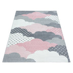 BAMBI - Tapis enfants à motif nuage rose - BAM0820ROS BAMBI