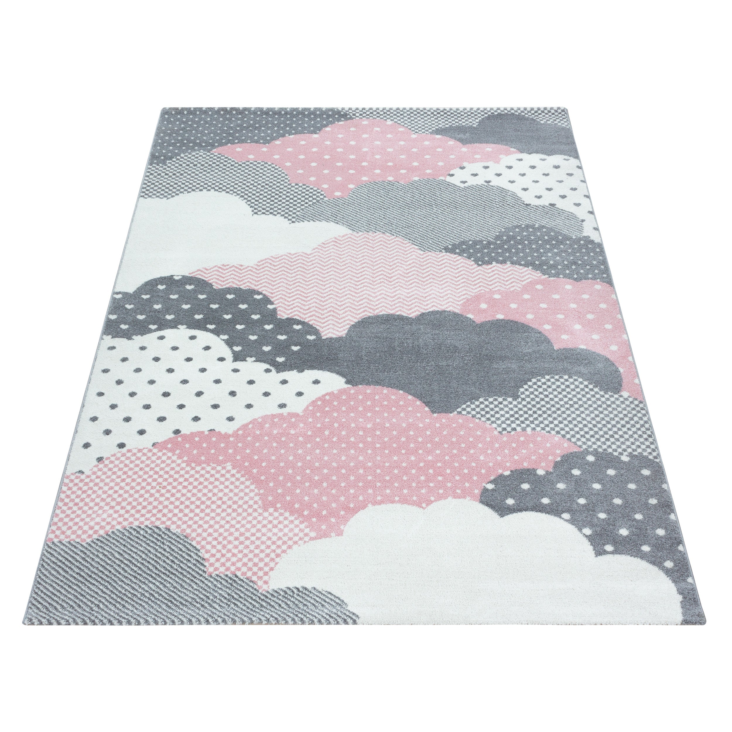 BAMBI - Tapis enfants à motif nuage rose - BAM0820ROS BAMBI