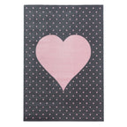 BAMBI - Tapis enfants à motif coeur rose - BAM0830ROS BAMBI