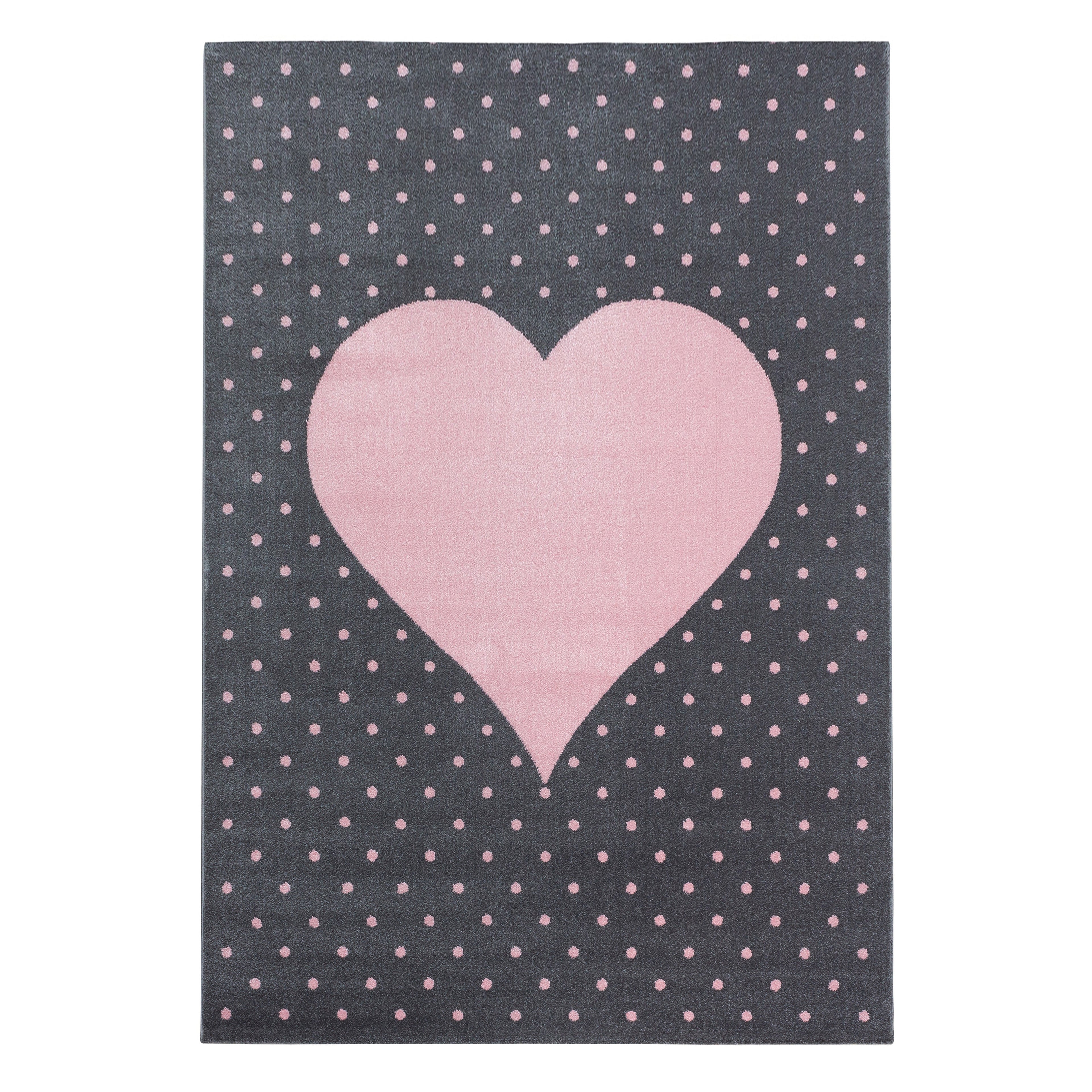 BAMBI - Tapis enfants à motif coeur rose - BAM0830ROS BAMBI