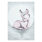 BAMBI - Tapis enfants à motif biche rose - BAM0850ROS BAMBI