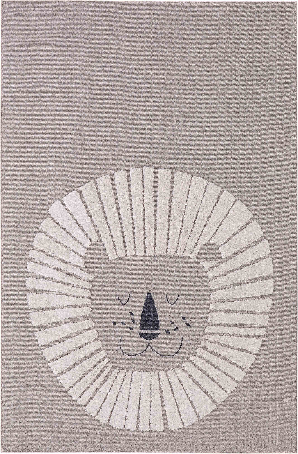 Tapis pour enfant motif tête de lion BAMBI