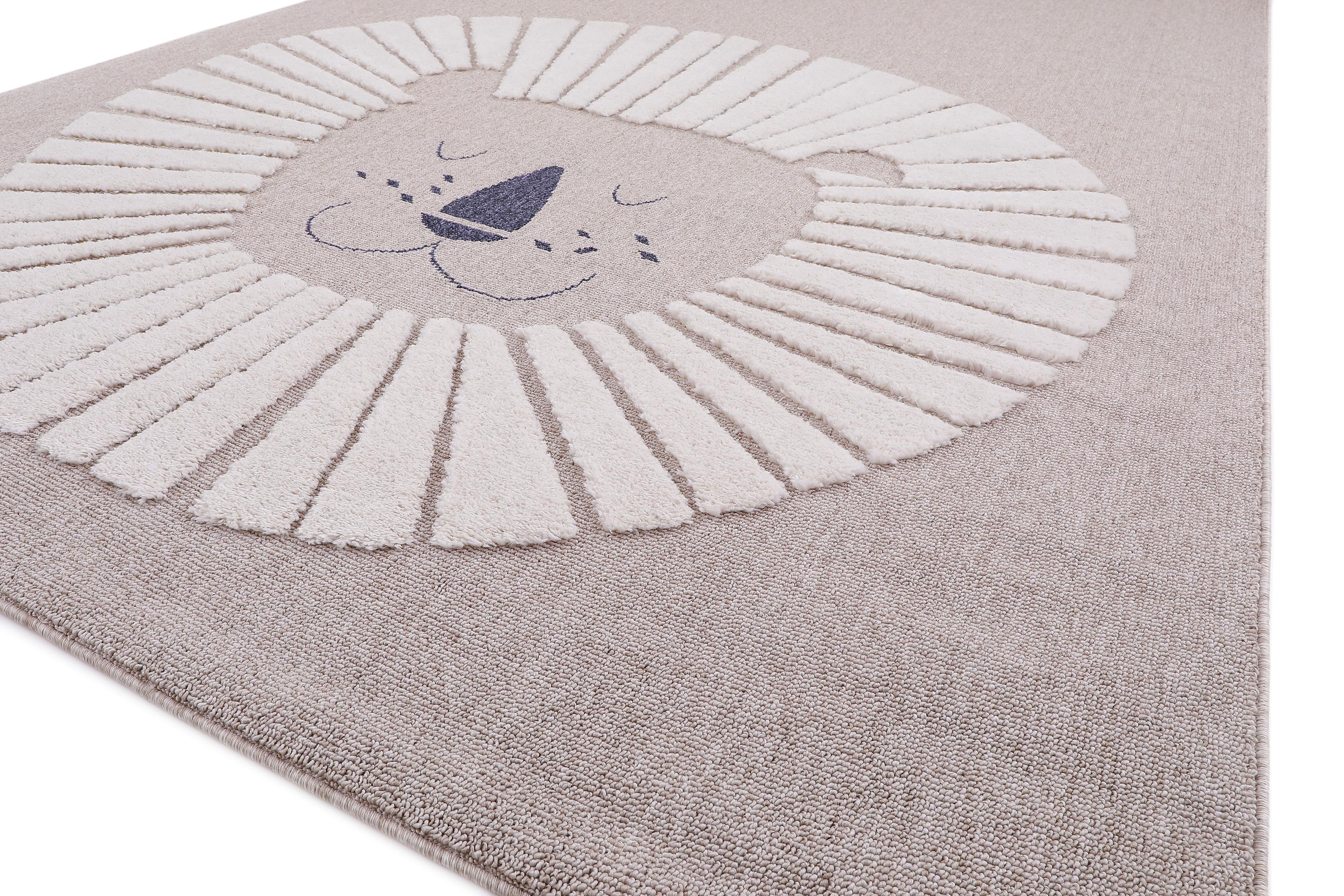 Tapis pour enfant motif tête de lion BAMBI