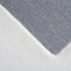 BARROW - Tapis uni rond doux à poils longs - BAR5100CRE