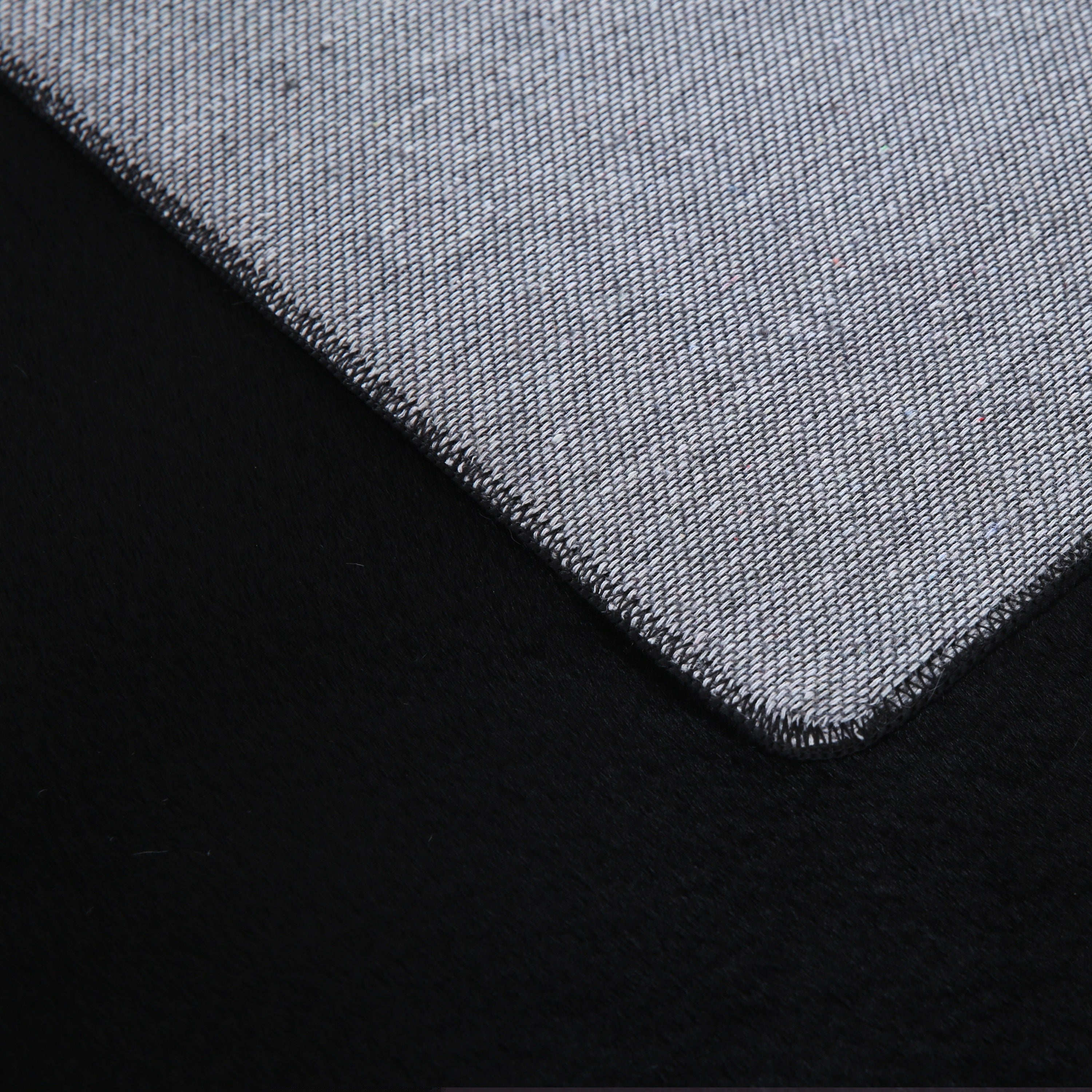 BARROW - Tapis uni doux à poils longs - BAR5100NOI