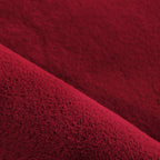 BARROW - Tapis uni doux à poils longs - BAR5100ROU