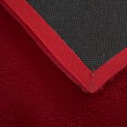 BARROW - Tapis uni doux à poils longs - BAR5100ROU