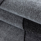 BETA - Tapis de salon à motif géométrique gris - BET1120GRI BETA