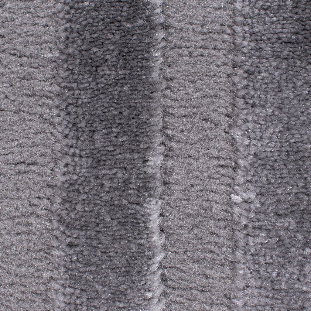 Tapis arc-en-ciel gris avec longs poils en relief : BIA157GRI BIANCA