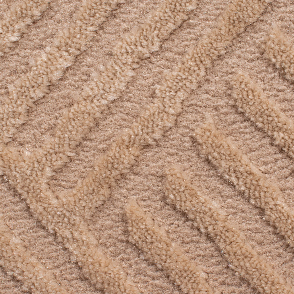 BIANCA - Tapis rond salon moderne crème - BIA160CRE BIANCA