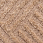 BIANCA - Tapis rond salon moderne crème - BIA160CRE BIANCA