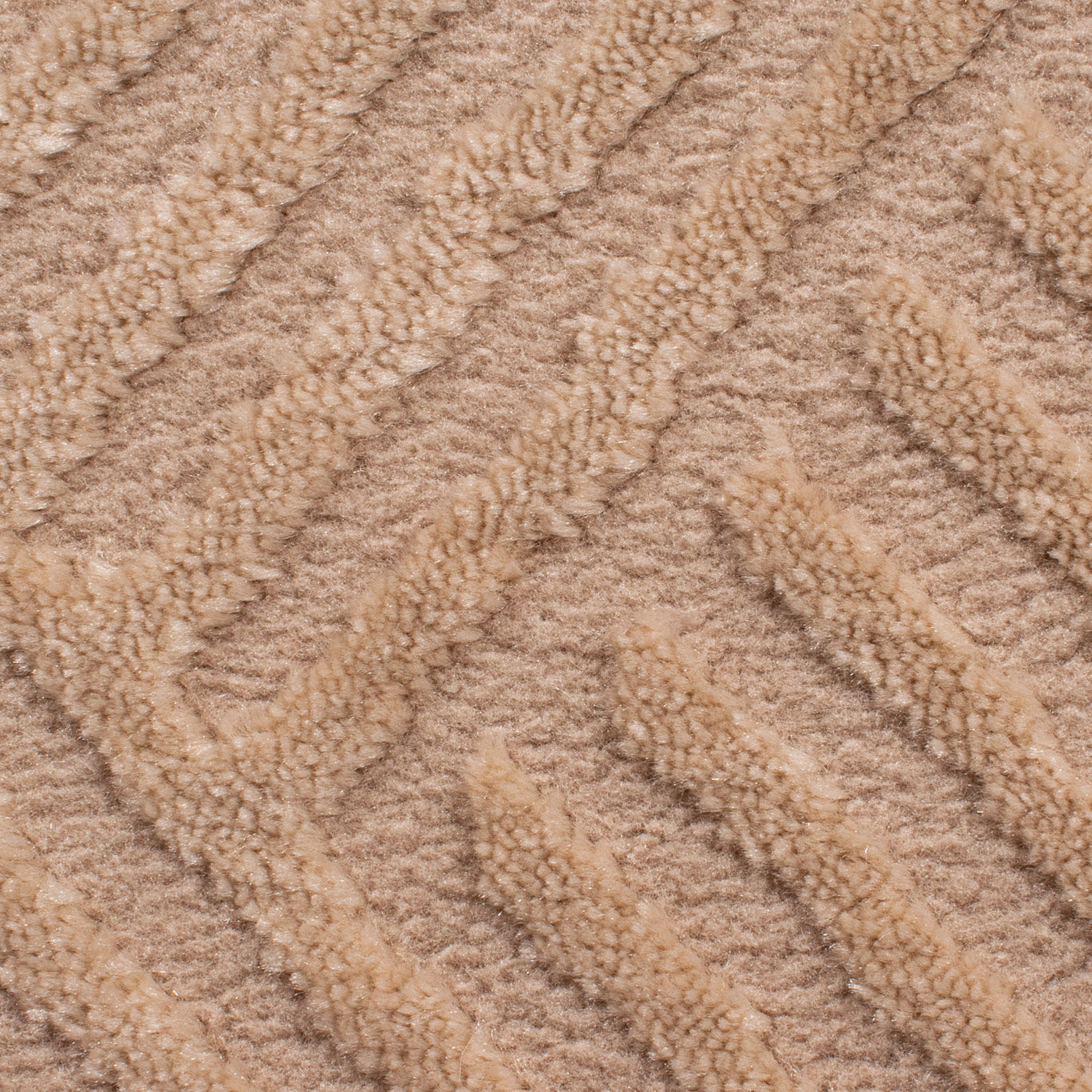 BIANCA - Tapis rond salon moderne crème - BIA160CRE BIANCA