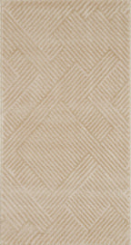 Tapis intérieur poils en relief beige : BIA160BEI BIANCA