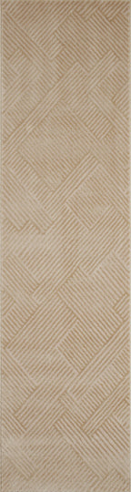 Tapis intérieur poils en relief beige : BIA160BEI BIANCA
