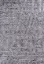 Tapis intérieur poils en relief gris : BIA160GRI BIANCA