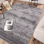 BIANCA - Tapis salon moderne gris - BIA160GRI BIANCA