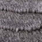 BIANCA - Tapis rond salon moderne gris - BIA160GRI BIANCA