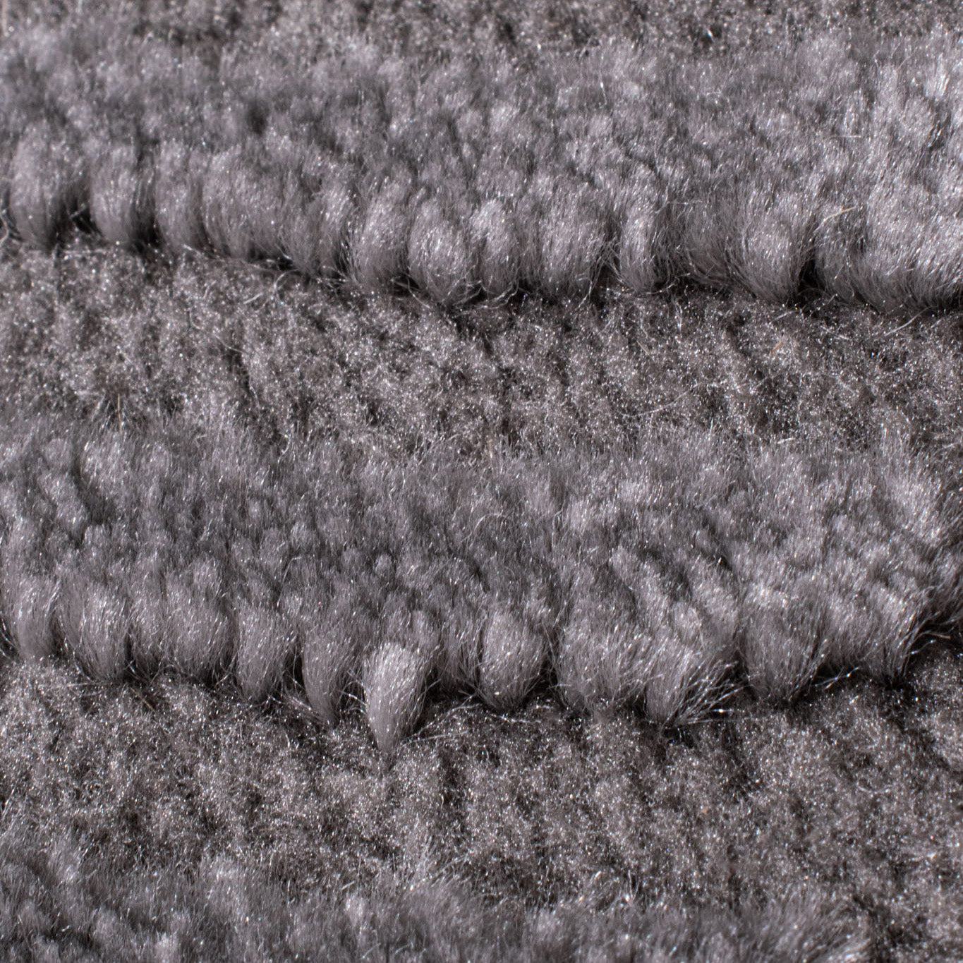 BIANCA - Tapis rond salon moderne gris - BIA160GRI BIANCA