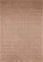 Tapis intérieur poils en relief mocca : BIA160MOC BIANCA
