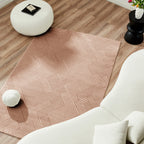 BIANCA - Tapis salon moderne mocca - BIA160MOC BIANCA