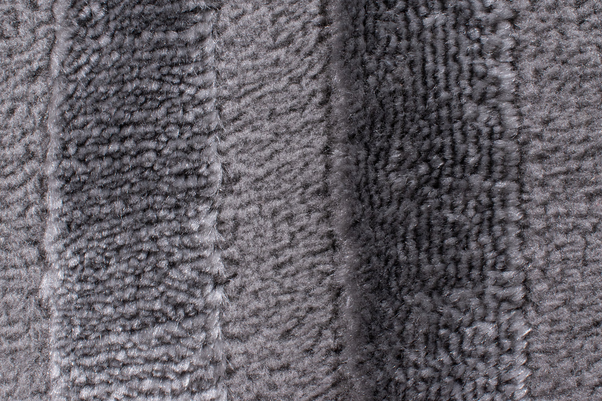 Tapis motif en relief gris : BIA163GRI BIANCA