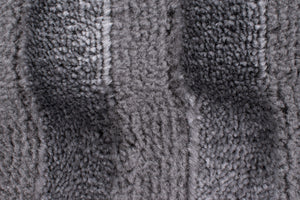 Tapis motif en relief gris : BIA163GRI BIANCA