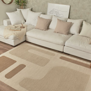 ​Tapis moderne : BIA171CRE - Nazar rugs 