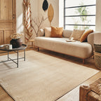 BIANCA - Tapis moderne crème uni - BIA173CRE BIANCA