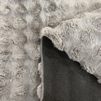 Tapis doux - Anthracite - Collection Bubble | Nazar Rugs