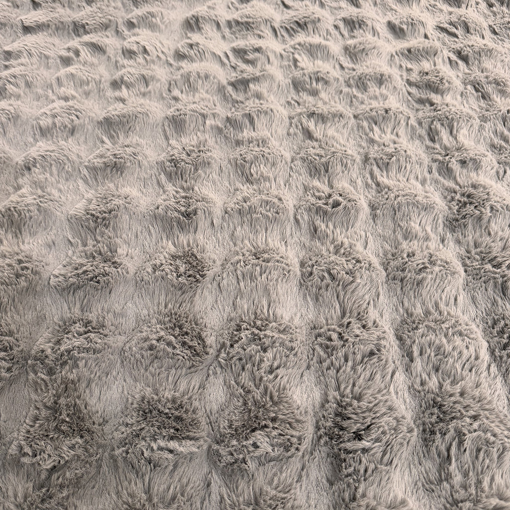 Tapis doux - Anthracite - Collection Bubble | Nazar Rugs