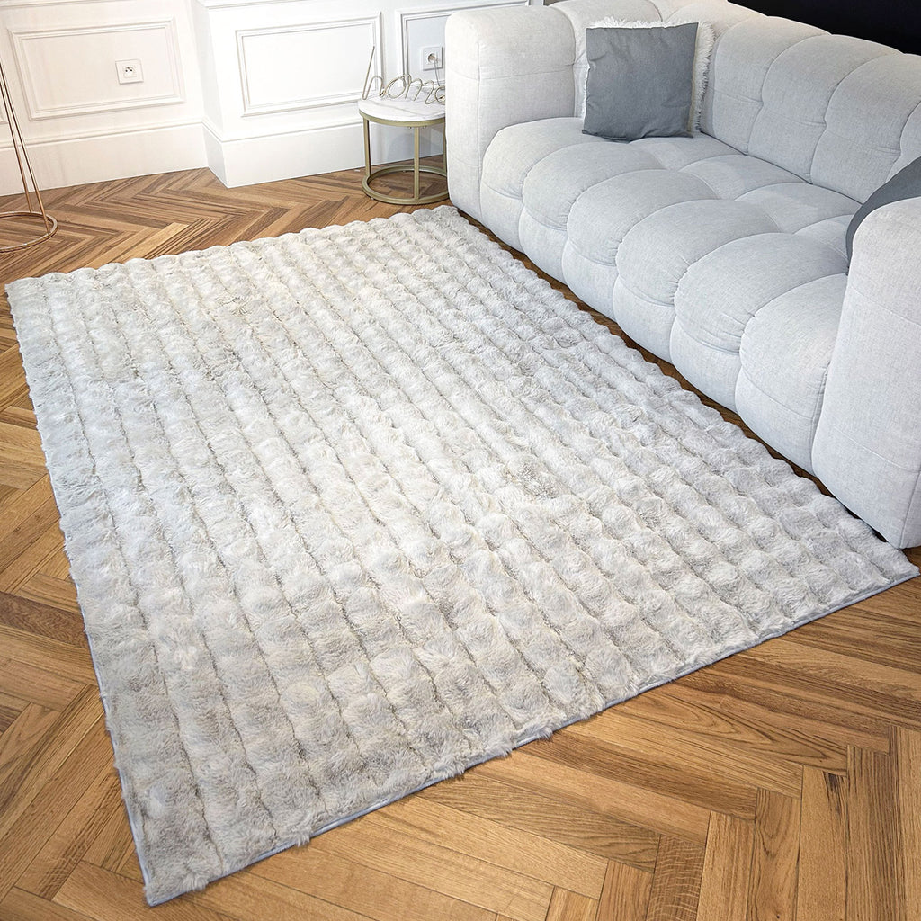 Tapis doux - Gris - Collection Bubble | Nazar Rugs