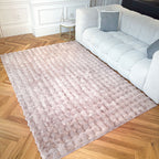 Tapis doux - Rose - Collection Bubble | Nazar Rugs