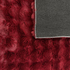 Tapis doux - Rouge - Collection Bubble | Nazar Rugs